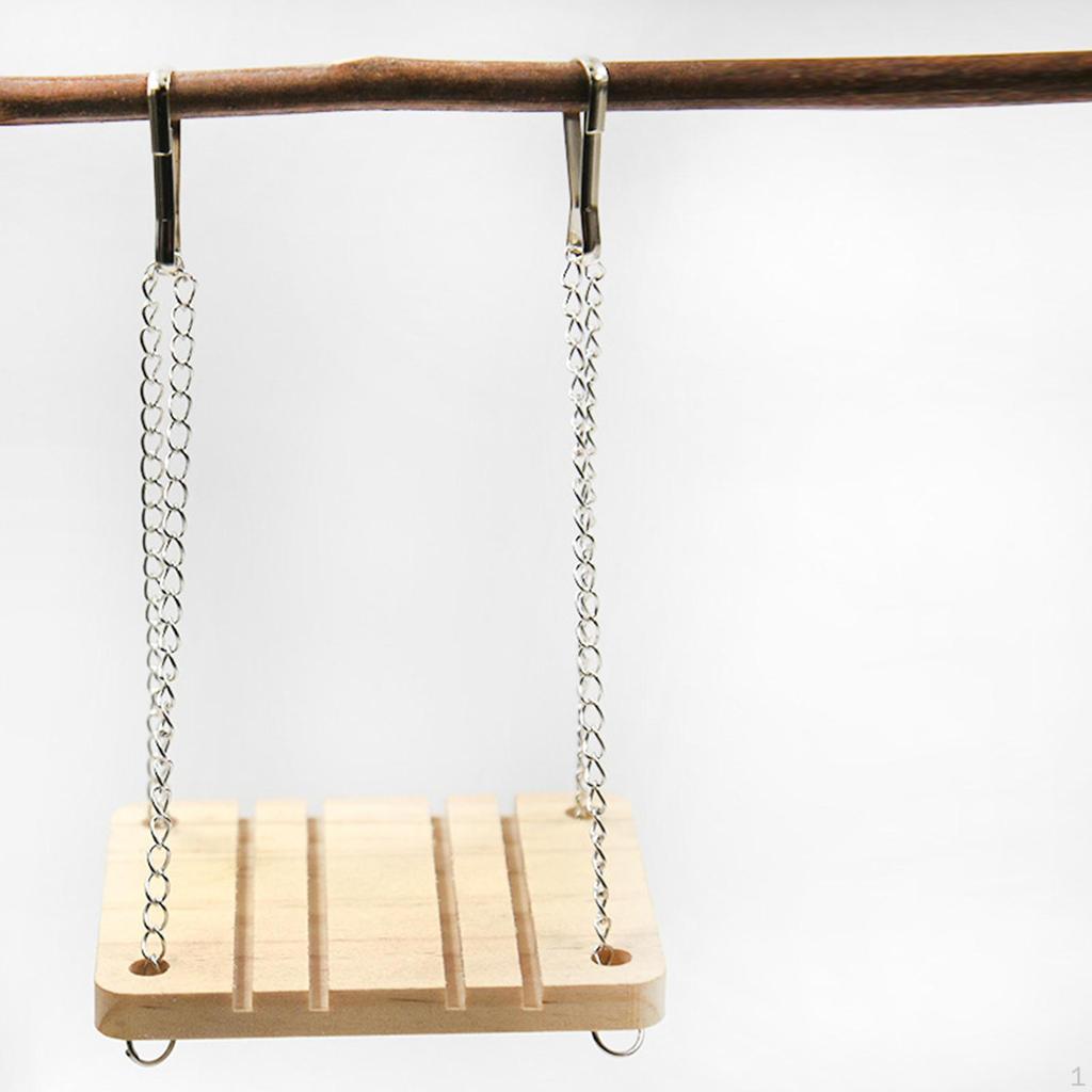 Hamster Swing Toy Climbing Hanging Hammock Decorative Practial Standing Holder for