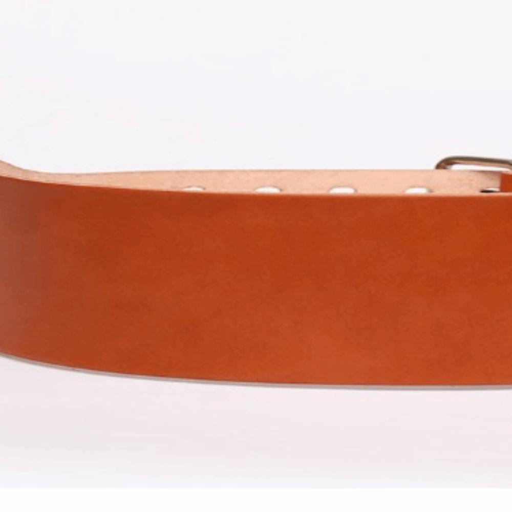 Brown Weightlifting Belt Adjustable Brown Leather Weightlifting Belt  Weight Training