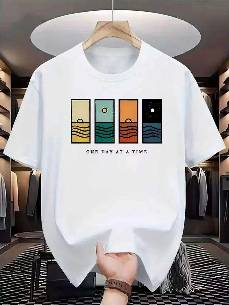 Summer Unisexs Unisex Comfortable Casual Loose Logo Pattern Printed Sports Round Neck Short Sleeve Summer Fashion Quickdry Tshirt