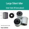 Double Row Nylon Support Wheel for Conveyor Systems