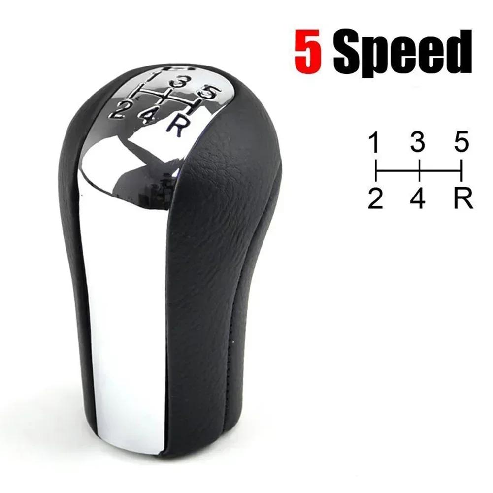 5/6 Speed Gear Stick Shift Knob For Toyota For Corolla Verso For Rav4 For Yaris Auto Gear Shifter Leaver Head Leather And Metal