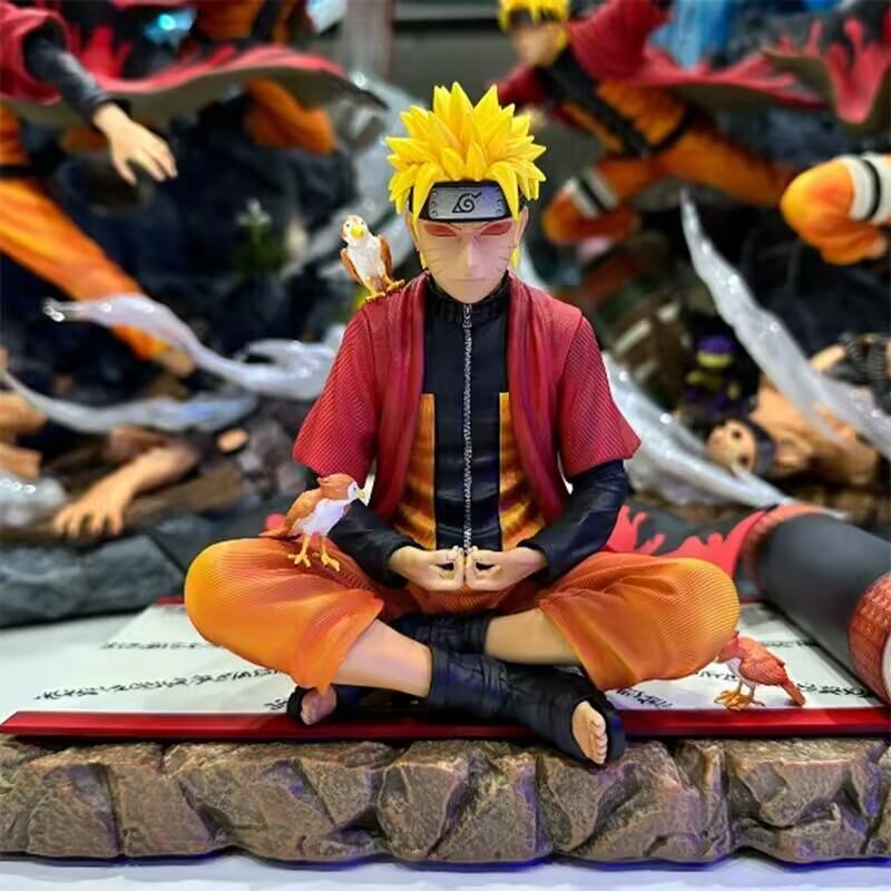Pre-sale Naruto Figure Meditate Uzumaki Naruto Action Figure Figurine PVC Statue Model Kids Toy Gifts Ornaments Collectibles