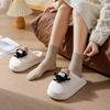 Autumn and winter warm plush winter home home indoor anti-couple cute cotton slippers cotton slippers