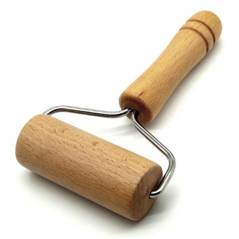 1pc Kitchen Tools for Making Pastries, Fudge, Cookies and Dough, Wooden Rolling Pin, Hand Rolling Pin