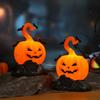 Luminous Pumpkin LED Lamp Plastic Electronic Nightlight Halloween Candle Light  Home