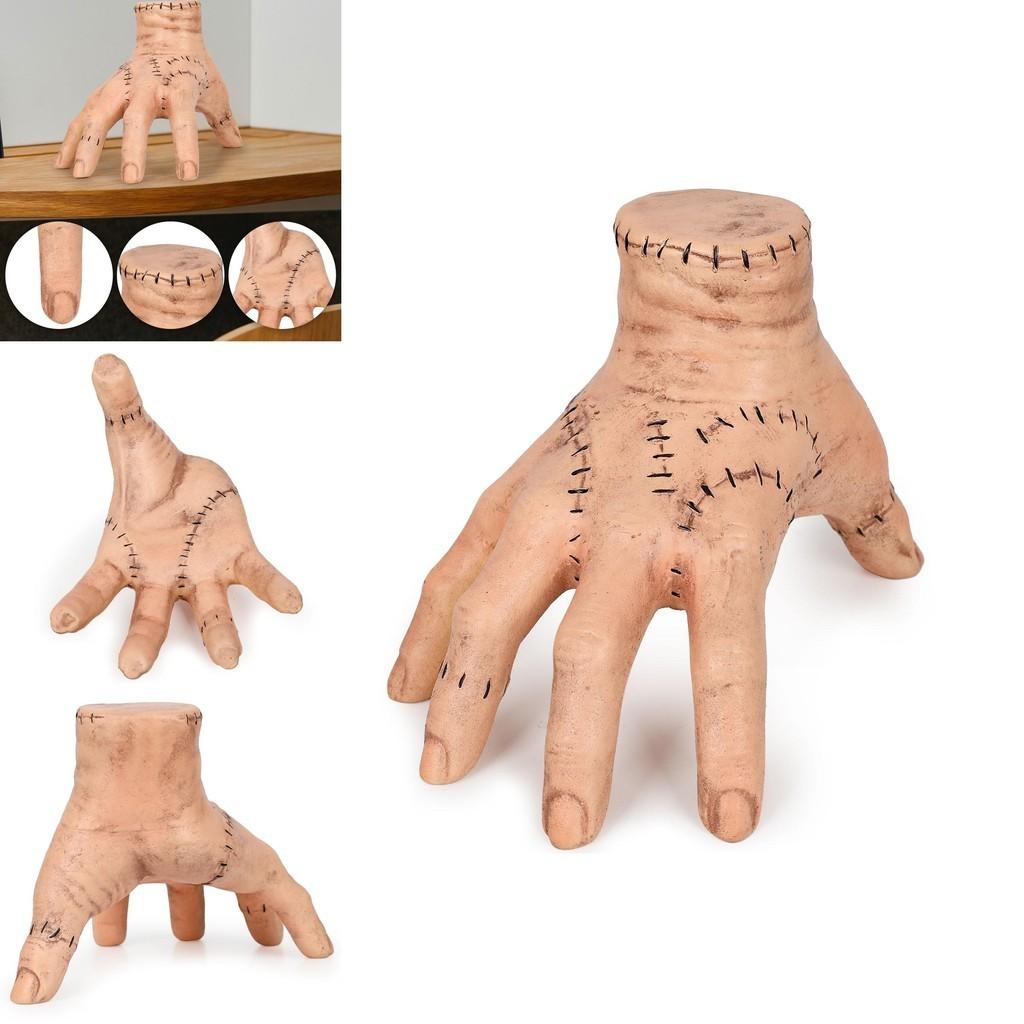 Addams Family Wednesday Hand Figure Latex Decorations Cosplay Fans