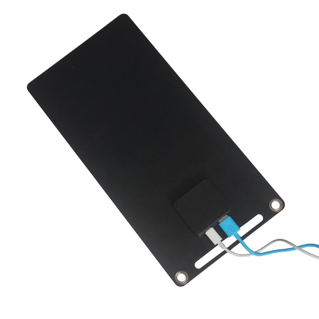 10W Portable Solar Panel 22.5% Monocrystalline USB Type-C Dual Output 5V Outdoor Solar Charger Camping Camera 4