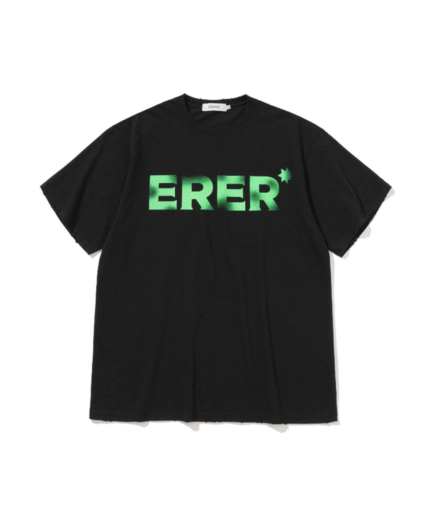 Er Er [Un] Erer Неоновая Граффити Футболка Черная Black/2