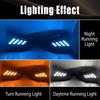 Sequential LED Fog Light Daytime Running Lamp Tricolor For Altima 2023-2024 DRL