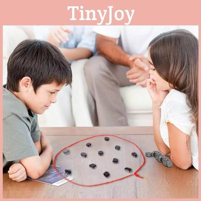 Fesselndes magnetisches Schachspiel Kognitives Training Schreibtischspielzeug für Kinder Familie