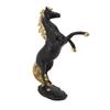 Horse Sculpture Ornament Decorative Auspicious Wealth Craft Resin Standing Horse Statue for Cabinet
