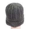Unisex Winter Hat Plush Fur Lined Warm Earflap Cap Stylish Soft Beanie Hat Outdoor Thick Ski Sports Knitted Hat