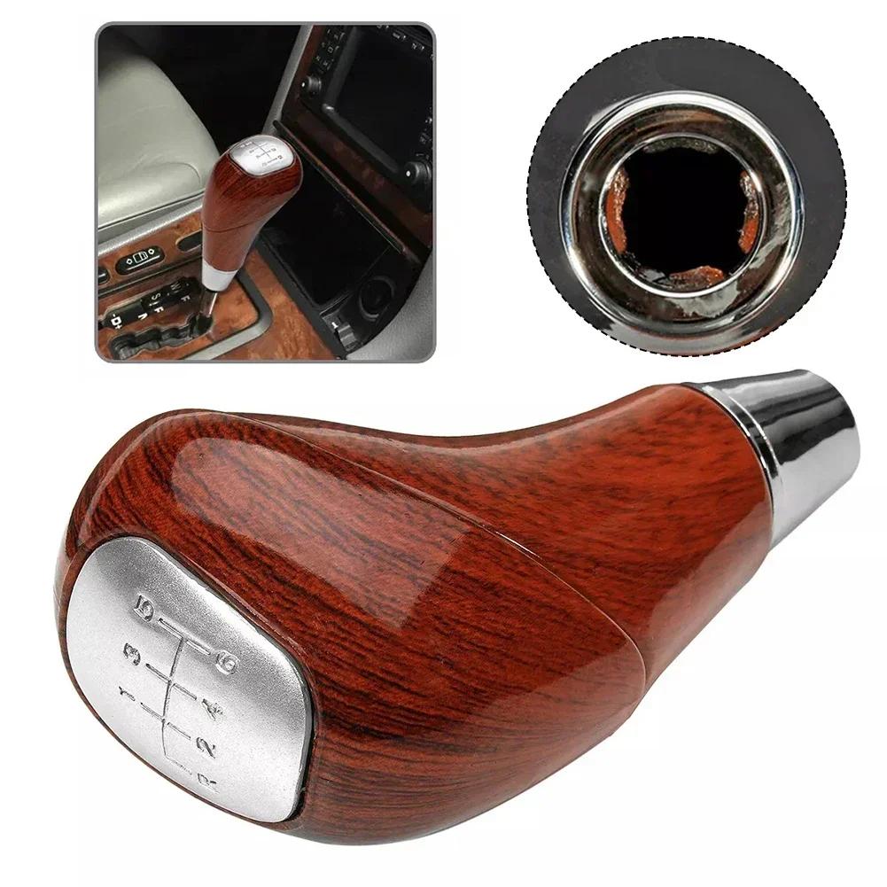 6 Speed Gear Shift Knob Replacement For Mercedes W210 W220 W202 W140 W163 Gear Shift Knob Lever Car Interior Parts