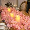 JOYBLISS 20LEDs 40LEDs 100LEDs Cherry Blossom String Light Garland Artificial Flower Vines Fairy Lights for Bedroom Wedding Party Holiday Decoration