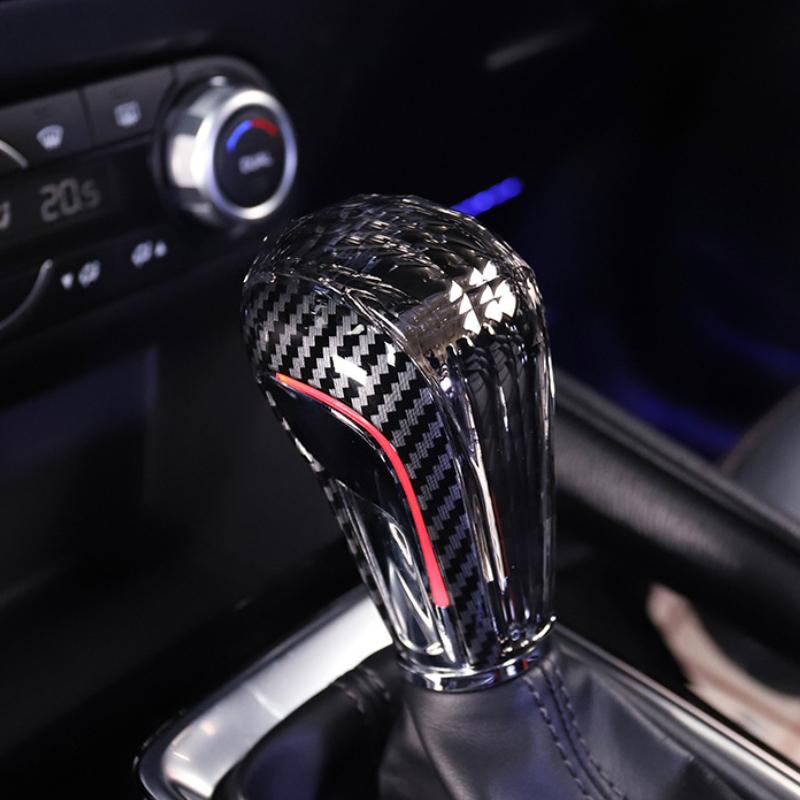 Crystal Gear Shift LED Is Suitable For Mazda CX-3/5/6/8 Seven Color Lighting Car Modification Parts Crystal LED Gear Head