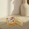 12Pcs Elegant Gift Boxes For Sweets Delicate European Style Plastic Candy Boxes with Lid For Sweet Treat Party Favors