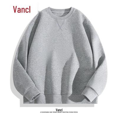 VANCL Herr Japansk Stil Lös Passform Crew Neck Sweatshirt