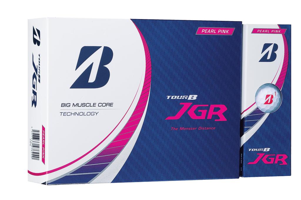 BRIDGESTONE Golf Ball TOUR B JGR 2023 Model 12 Balls Pearl Pink J3PX