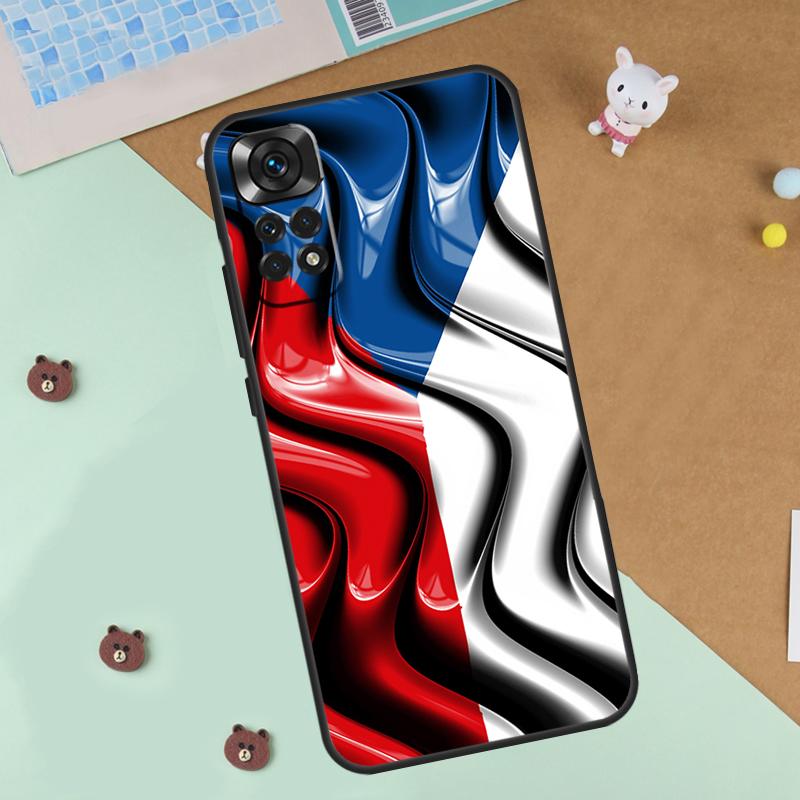 

Czech Republic Flag Case For Xiaomi Redmi Note 14 13 12 9 10 11 Pro 10S 11S 12S Cover For Redmi 13C 10C 12C 14C Redmi Note 14 5G
