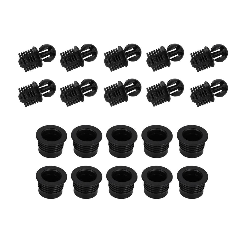 

10 Pairs Durable Dustproof Speaker Net Cover Folding Resistance Speaker Grill Guides Dustproof Fixing Buckle DIY Installation
