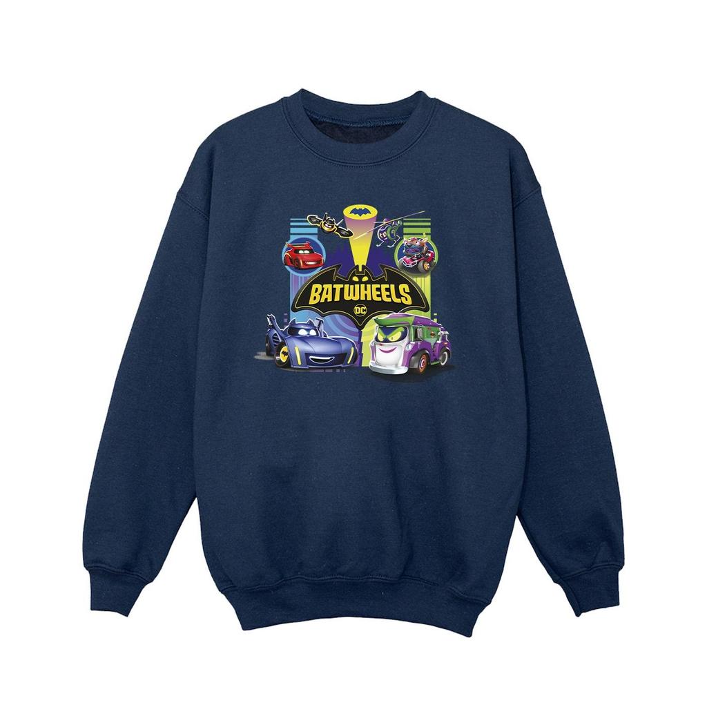Batwheels Girls Vehicles Sweatshirt