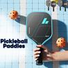 Carbon Fiber Pickleball Rackets Frosted Surface Pickle Ball Paddle  Professional Game