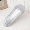 Women's Summer Ice Silk Low-Cut Invisible Lace Socks - Breathable, Anti-Slip, Super Thin