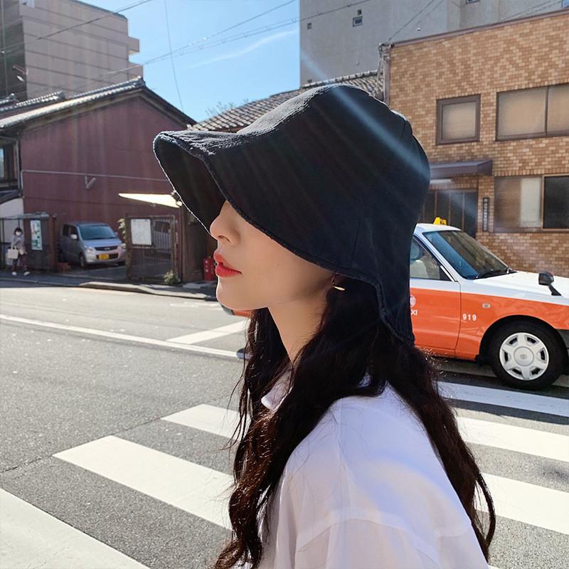 Fisherman Beige Chic Hat With Wide Brim Perfect For Summer Sunshade And Protection Sun