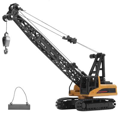 1:50 Engineering Crane Model Alloy Engineering Vehicle Static Model Toy for Children Kids