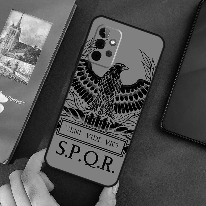 SPQR Roman Imperial Legion Cover For Samsung Galaxy A54 A52S A52 A32 A22 A12 A72 A33 A53 A73 A14 A70 A51 A71 Case