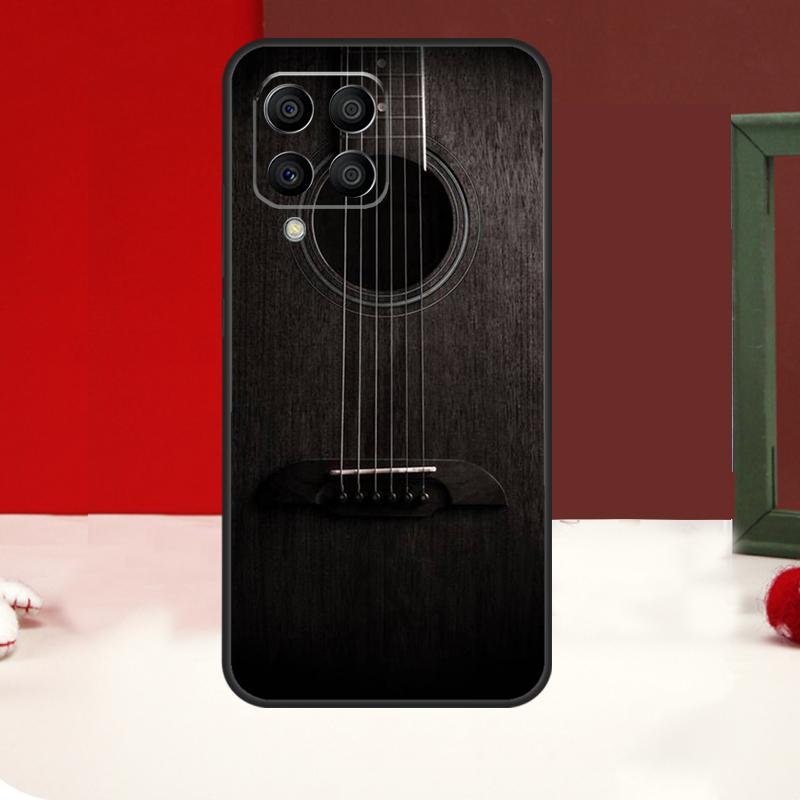 Vintage Music Guitars Case For Samsung Galaxy M55 M35 M15 M56 M36 M16 M31 M21 M13 M33 M53 M12 M32 M52 M14 M34 M54