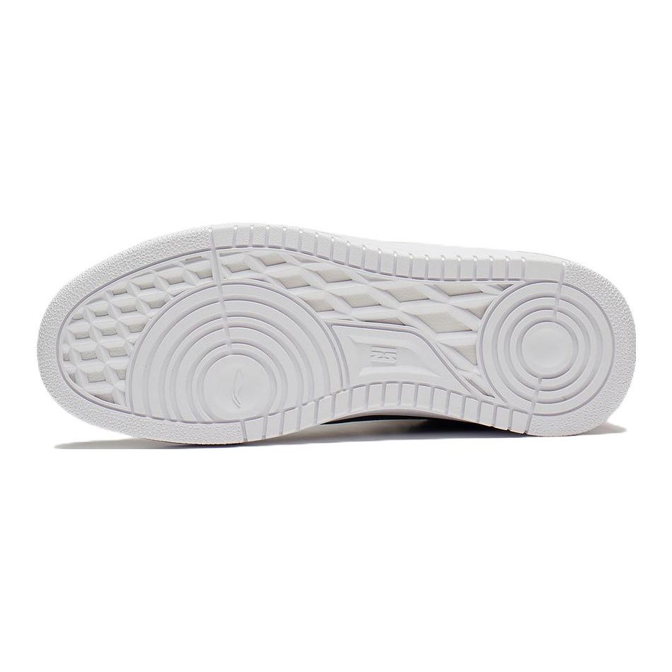 LiNing 937 Graffiti High-Top Skate Shoes Kids Skate Shoes Black White Red YKCR150-1