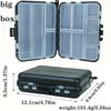 FTK Multi-Section Storage Box, Double-Sided Tackle Box - Convenient Bait, Hook and Bait Organizer