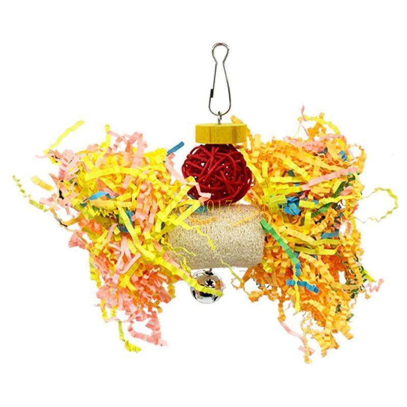 5 Piece Small Parrot Chewing Rattan Ball Foraging Toy for Lovebird top sale