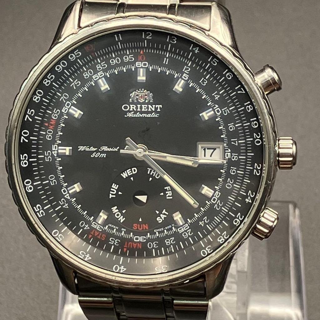 Used [Rare] ORIENT EM5Z-C0CA Automatic Kingmaster Day Date