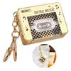Nostalgic Radio Shaped Keychain Craft from Sturdy Acrylic Materials for Retro Enthusiasts and Creative Gift Seekers