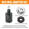 1Pcs Adaptive Shaft Thread Converter Connector M10 M14 5/8-11 Connecting Rod