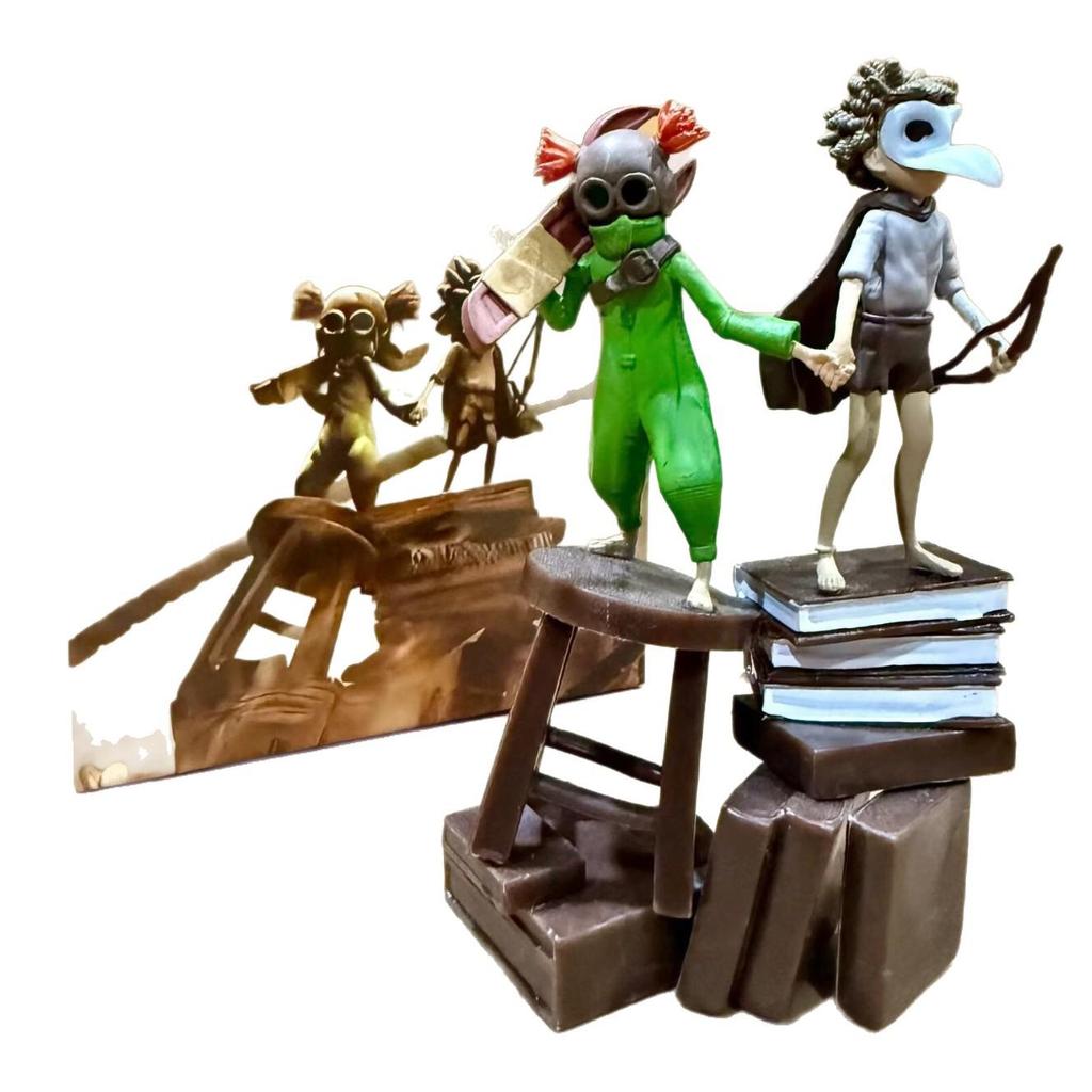 Little Nightmare 3: Archery Adventure Model - Luo & Ji Figures