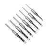 7pcs Sharp Cutting Edge Square Hole Drill Bit Bearing Steel Mortiser Drill Bit  Woodworking