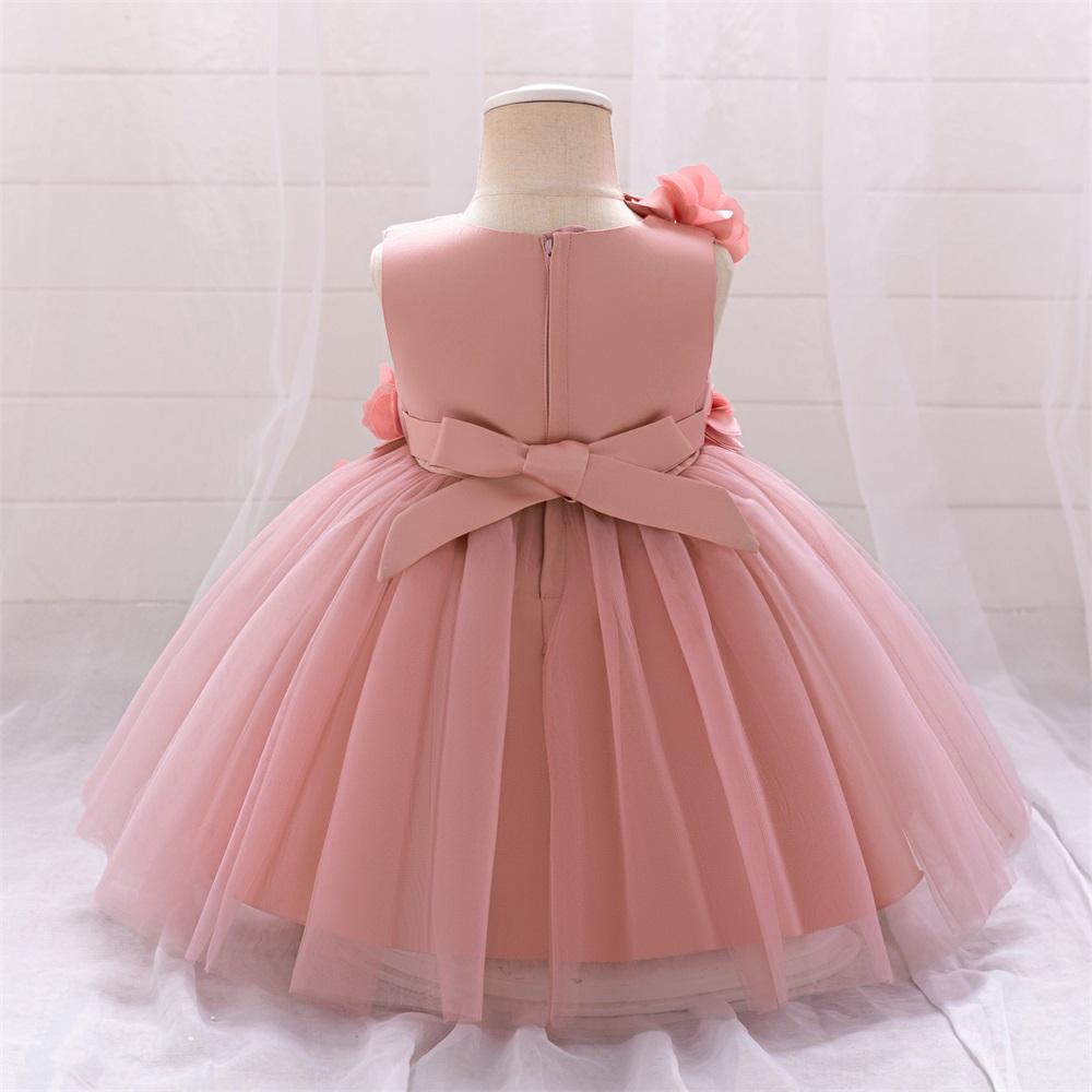 0-3Y Christmas Dress Newborn Baptism Wedding Dress for Baby Girl First Birthday Party Wear Toddler Girl Christening Gown Clothes L2223