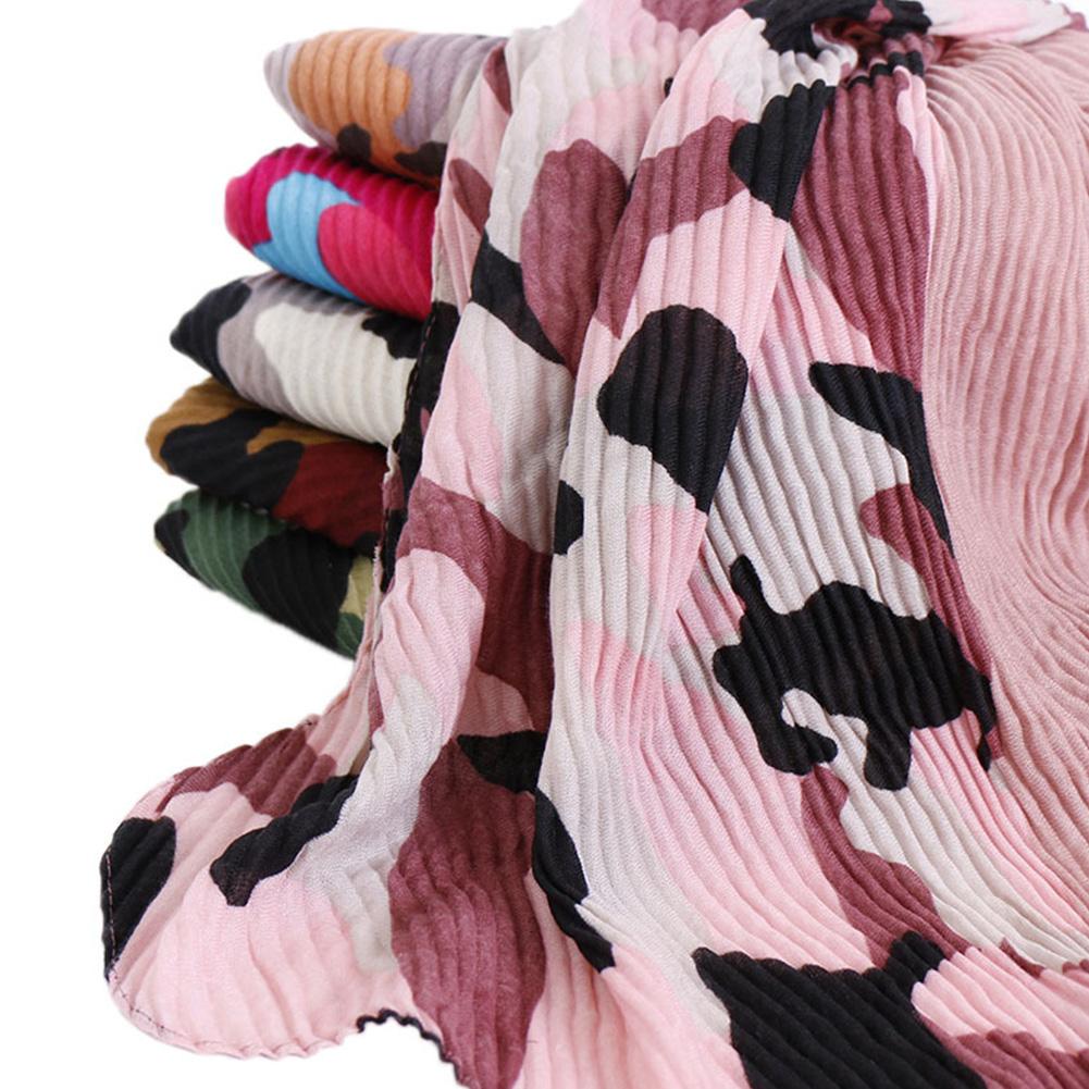 Women Fashion Camouflage All-matching Cotton Scarf