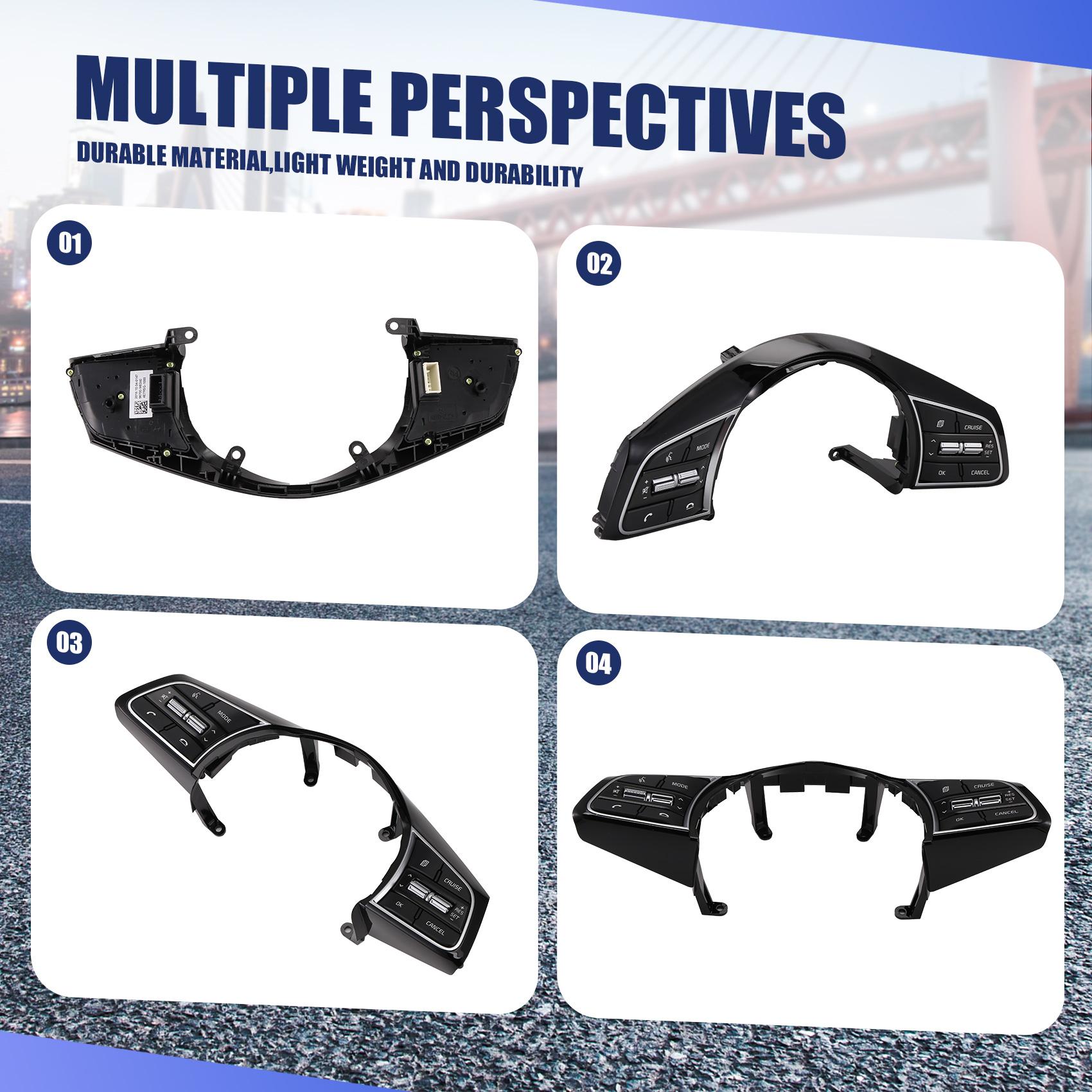 A58X-Multifunction Steering Wheel Switch For Kia Cerato K3 - Audio Volume Bluetooth Cruise Control Button 96720M6120