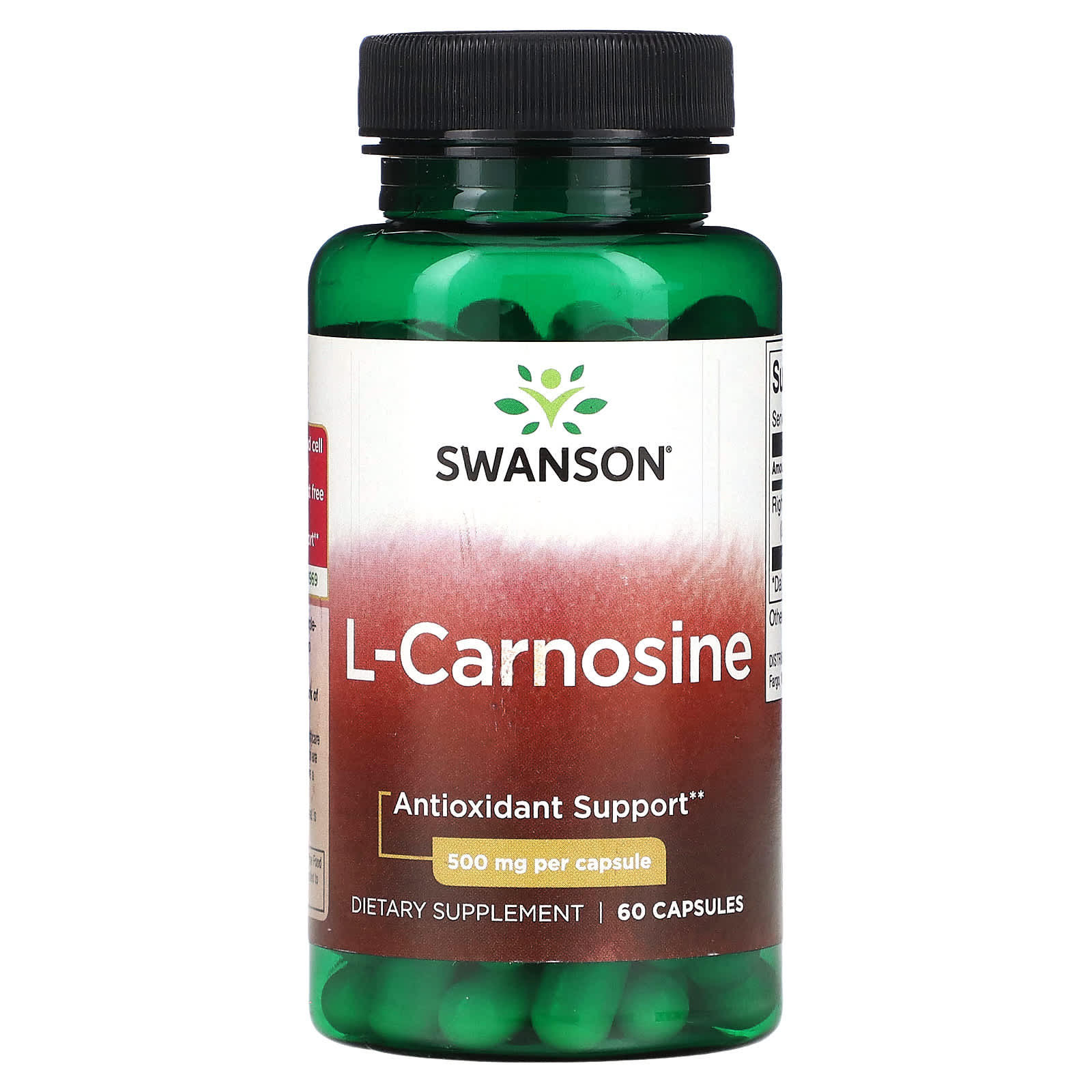 

L-Carnosine, 500Mg, 60 Capsules