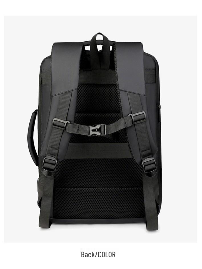 Herren Erweiterbarer Reise-Laptop-Rucksack - Hohe Kapazität, Grenzüberschreitende Business-Tasche