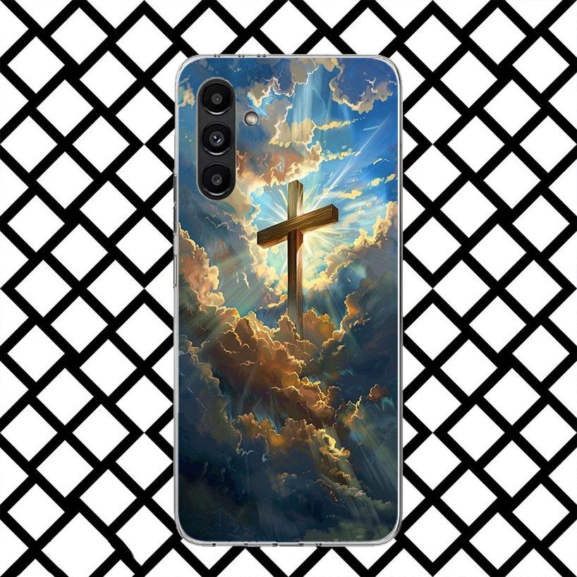 Jesus Bible Phone Case for Samsung Galaxy A17 A37 A57 A16 A26 A36 A56 A15 A25 A35 A55 A14 A24 A34 A54 A13 A23 A33 A53 Galaxy A17