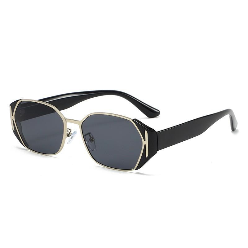 Xiaomi Women Geometric Hexagon Sunglasses UV400 Metal Acetate Frame Fashion Shades For Street Dating Party 2239 Vacation Outdoor