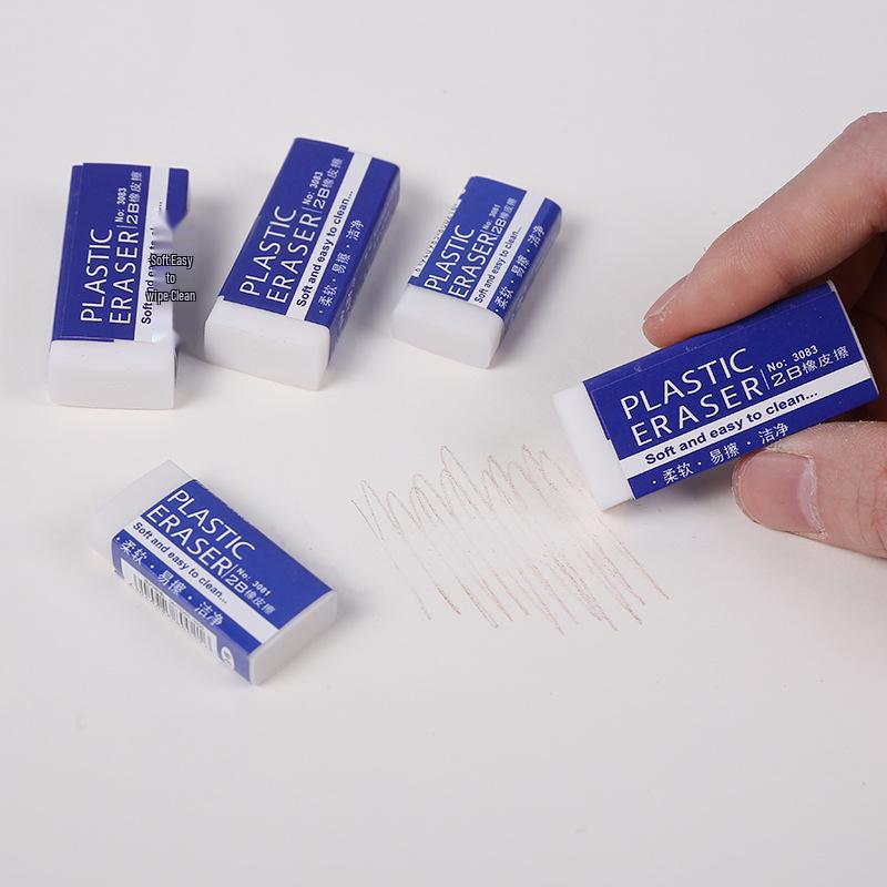 Měkká guma na tužky 2B pro žáky základních škol - Čisté, snadné gumování Dětské školní potřeby