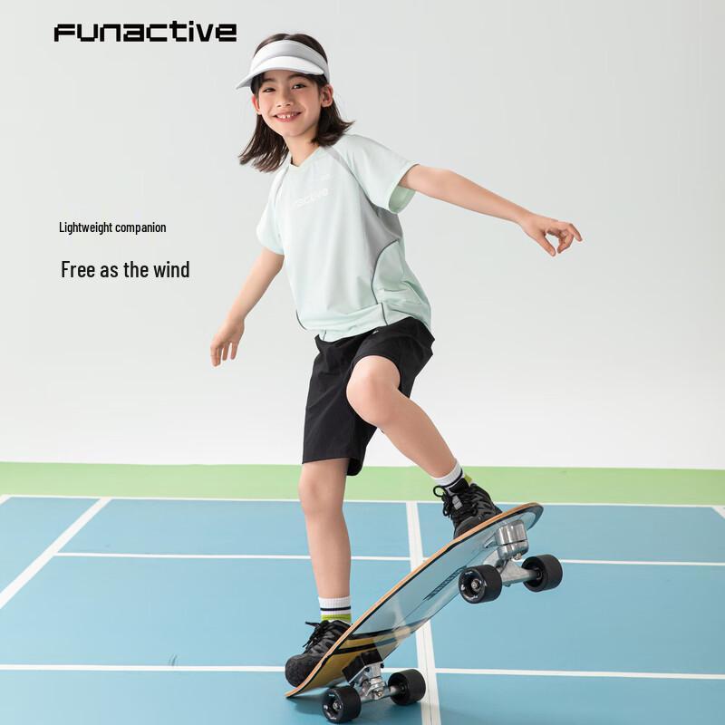 FUN ACTIVE Girls  Quick-Dry Athletic T-Shirt 120