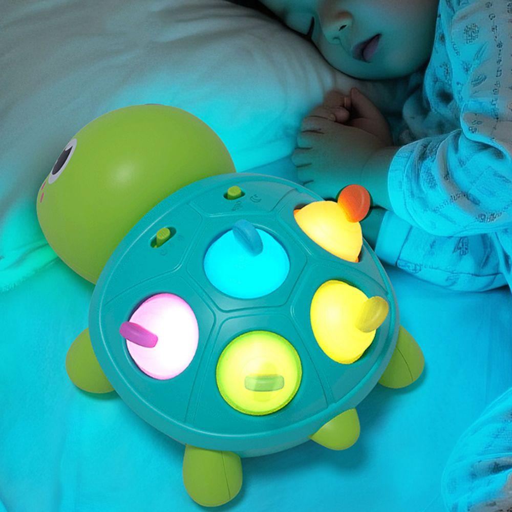 Flat Ground Escape Moving Walking Turtle Automatic Sensing Crawling Turtle Toys For Babies