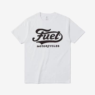 2026 Fuel Label Tshirt Motorcycle Print Tshirt Summer Luxury Cotton Tshirts for Unisex and Women Short Sleeves